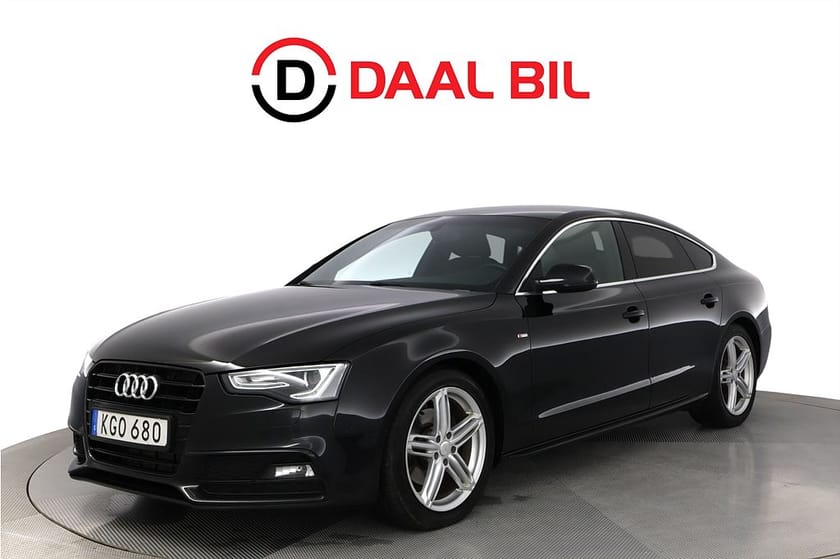 Bild 1 av Audi A5 Sportback SPORTBACK 2.0 TDI QUATTRO 177HK S-LINE P-SENS BT