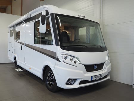 Knaus Campervan Fiat 600 MG VAN I PLATINUM Auto AC Solcell Cykelställ