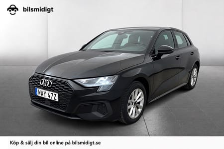Audi A3 Sportback 35 TFSI SB Aut Kamera Cockpit AdaptivFH LÅGMIL MOMS