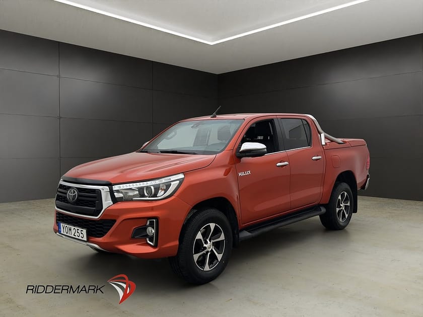 Bild 3 av Toyota Hilux Dubbelhytt Ultimate 2.4 AWD Drag Skinn Diff Moms 1-ÄGARE
