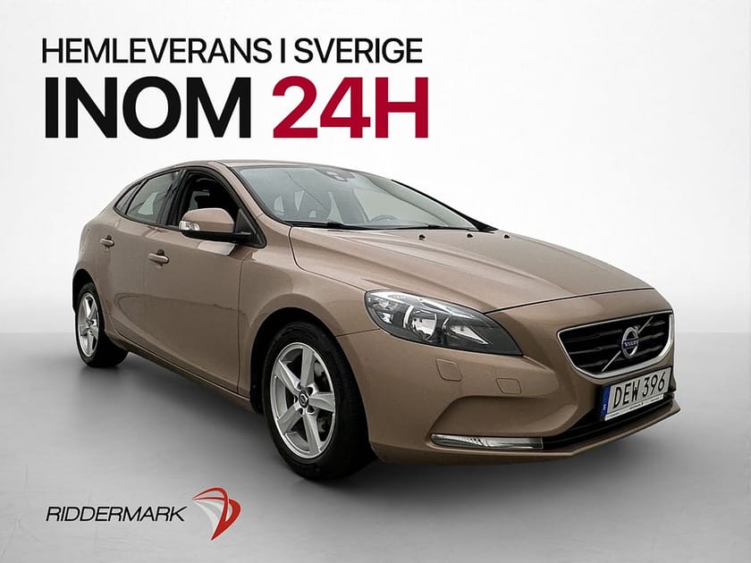 Bild 1 av Volvo V40 D2 115hk Värmare Bluetooth Välservad 0,34l/MiL