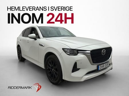 Mazda CX-60 PHEV Takumi M/K-Värm Pano 360° HUD BOSE Navi
