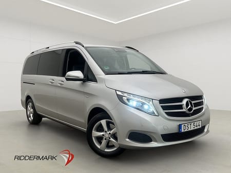 Mercedes-Benz V 250d 3.1t 250 Lång Avantgarde Värm Drag 360° 7-Sits