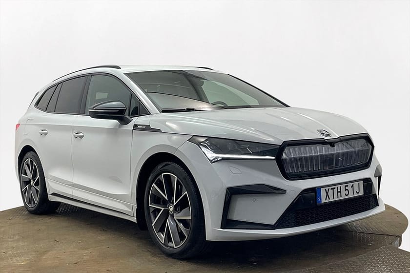 Bild 4 av Škoda Enyaq iV 80x Skoda Sportline Drag Navi 360° Stolminne 265hk