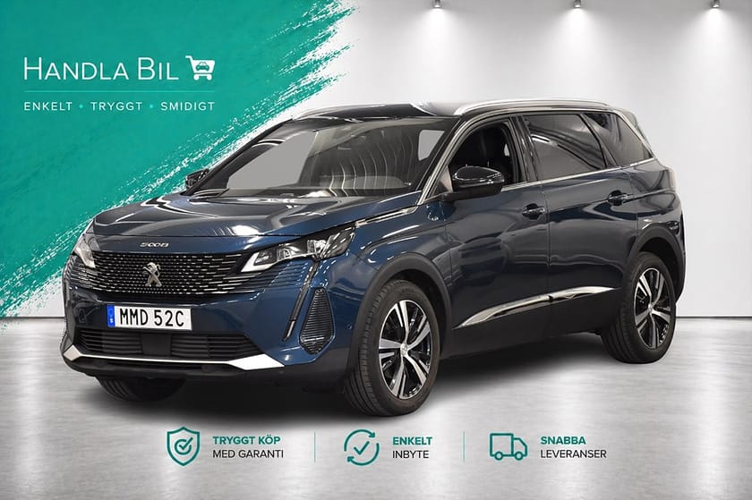 Bild 1 av Peugeot 5008 1.2 GT Line 7-sits Navi B-kam Drag 1 ägare nyserv
