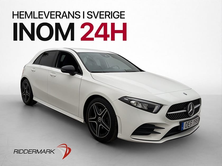 Bild 1 av Mercedes-Benz A 200 A200 163hk AMG Kamera Bluetooth Svensksåld