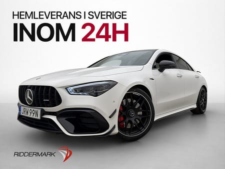 Mercedes-Benz AMG CLA 45 S 4MATIC+ CLA45 4MATIC 421hk Pano 360° Burmester