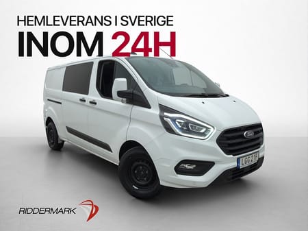 Ford Transit Custom 340 Crew Van transit-custom CrewVan L2 Värm Drag Kamera 5-Sits Moms