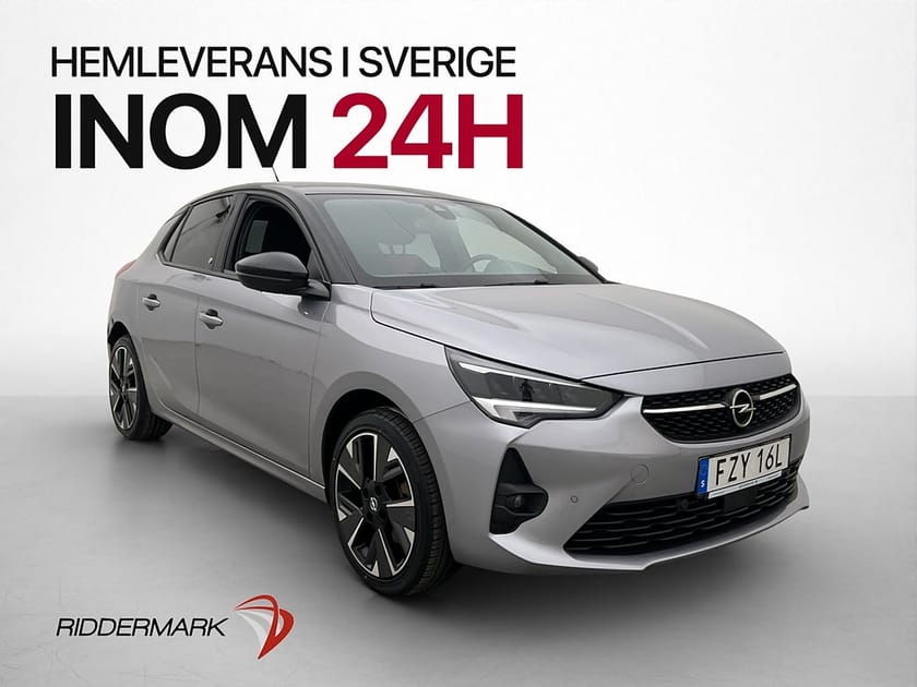 Bild 1 av Opel Corsa-e 136hk Värmare Kamera Navi Halvskinn CarPlay