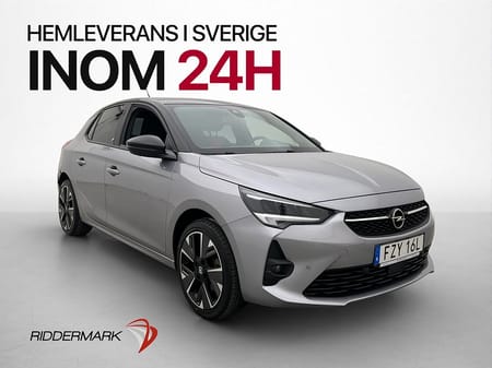 Opel Corsa-e 136hk Värmare Kamera Navi Halvskinn CarPlay