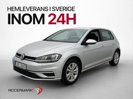 Volkswagen Golf 1.0 TSI 360kr skatt 0.48l/mil CarPlay Adpt-f