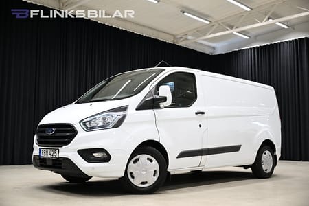 Ford Transit Custom 300 130HK L2 Automat|Drag|Värmare|NyKamrem|EnÄ