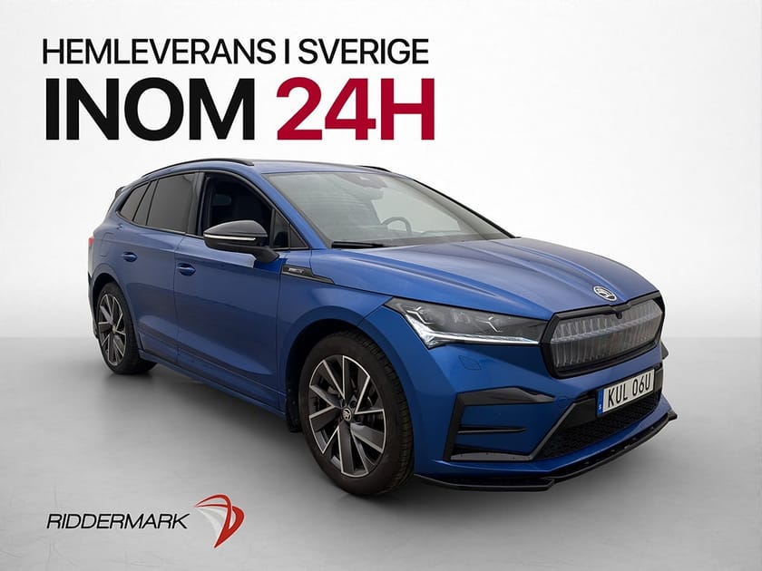 Bild 4 av Škoda Enyaq iV 80x Skoda Sportline HUD Kamera Elstolar Navi CarPlay