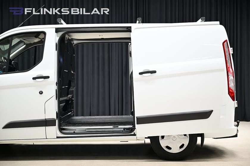 Bild 3 av Ford Transit Custom 300 130HK Dubbeldörr|LED|Drag|Värmare|NyKamrem|Moms