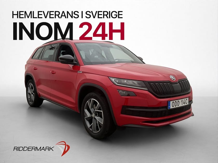 Bild 3 av Škoda Kodiaq Skoda 2.0 TSI 4x4 Sportline Värmare Kamera CarPlay