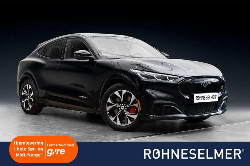 Bilde 1 av Ford Mustang Mach-E Long Range LR/RWD/24 reg!/Skinn/B&O/360/Pano/S+V