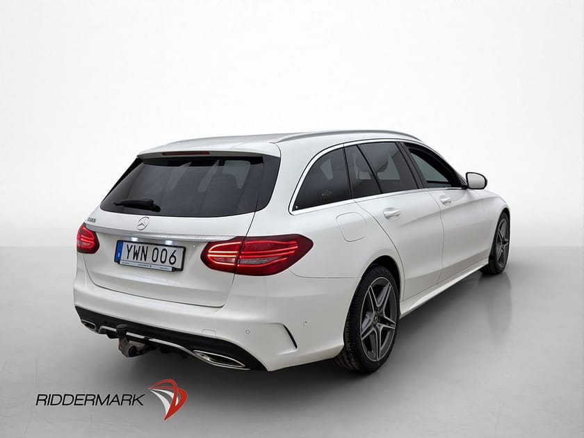 Bild 5 av Mercedes-Benz C 200 T 184hk AMG Drag Kamera Halvskinn