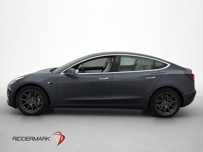 Bild 5 av Tesla Model 3 Long Range AWD Ljus Interiör Pano Kamera Skinn