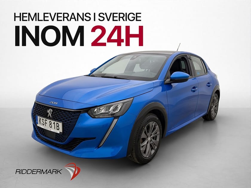 Bild 3 av Peugeot e-208 136hk Allure Panorama CarPlay P-Sensorer Navi