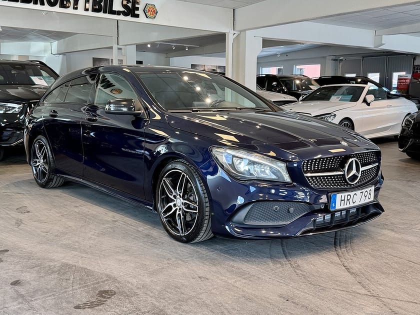 Bild 1 av Mercedes-Benz CLA 200 d Shooting Brake 200d Aut AMG A-C play B-kamera M-Värmare