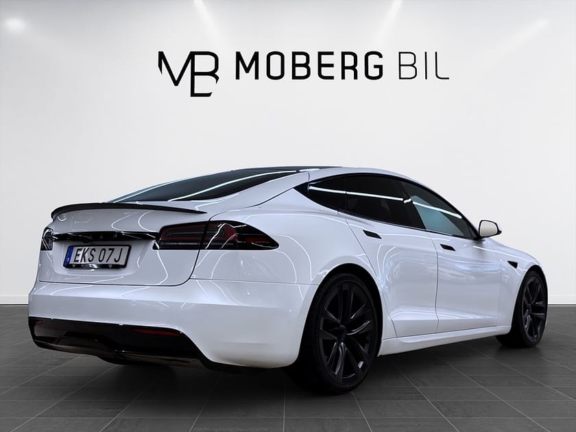 Bild 5 av Tesla Model S 670hk AWD YOKE HW4 Pano 360 Premium Panorama 21"