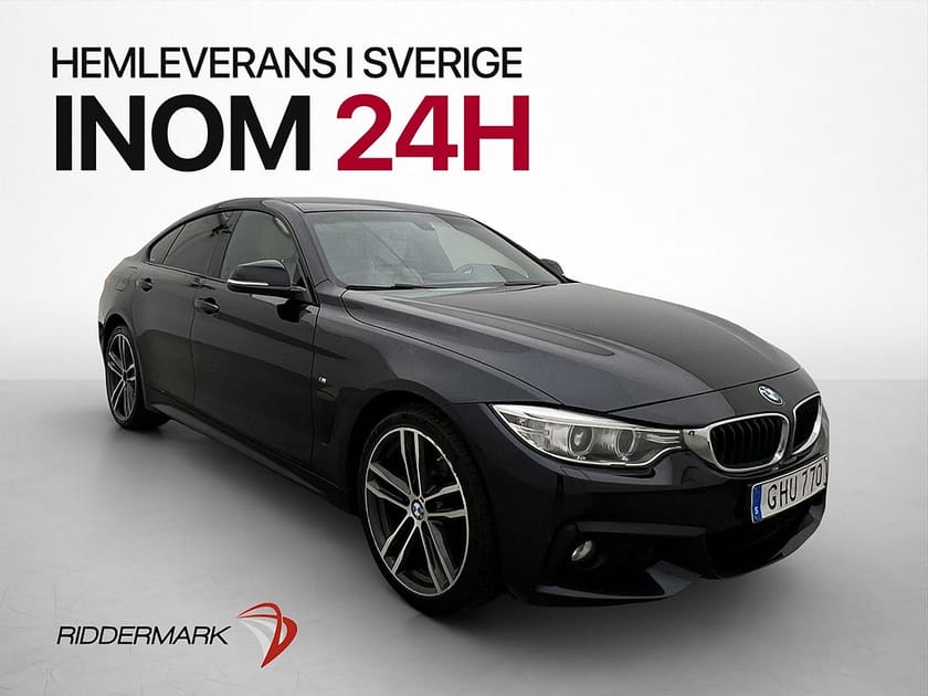 Bild 1 av BMW 420d xDrive Gran Coupé 190hk 190hk M Sport Skinn Navi Drag
