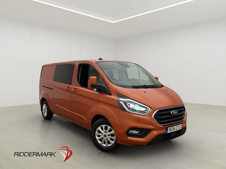 Ford Transit Custom 340 Crew Van transit-custom CrewVan L2 Värm Drag Kamera CARPLAY Moms