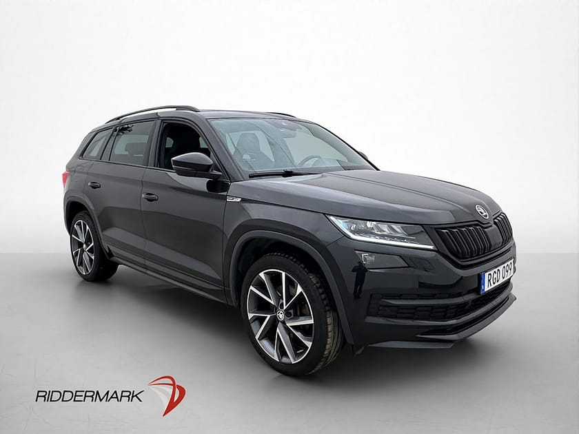 Bild 1 av Škoda Kodiaq 7-Seater Skoda TDI 4x4 Sportline 7-Sit Värm Pano Canton Kamera