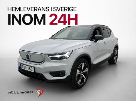 Volvo XC40 P8 AWD Recharge Twin 408hk Pro Värmare Pano H/K Drag 360