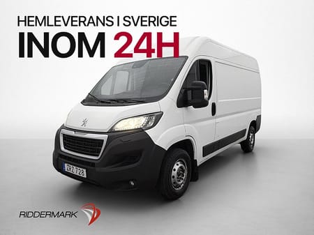 Peugeot Boxer Van L2H2 140hk Ny-Kamrem Värm 3-Sits Kamera Moms