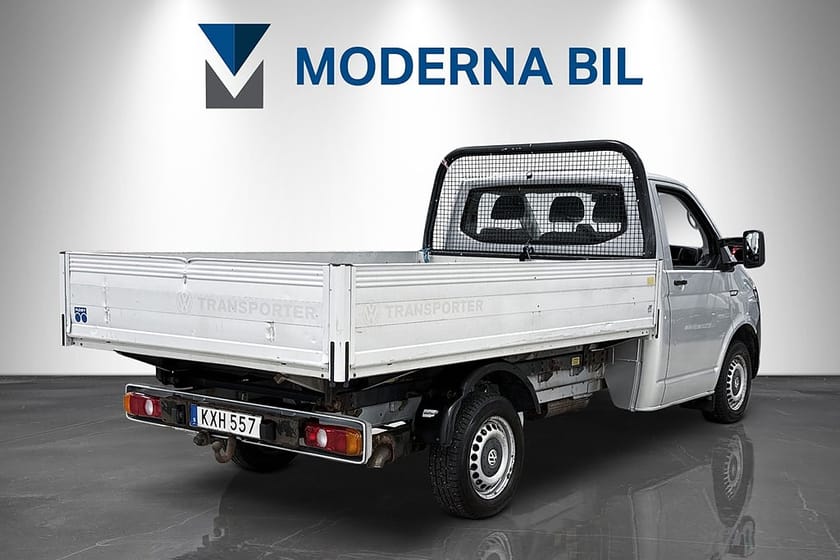 Bild 5 av Volkswagen Transporter Chassi Cab T30 2.0 TDI 140hk Tipflak Dvärm Drag Nyserv-+Nybes Moms
