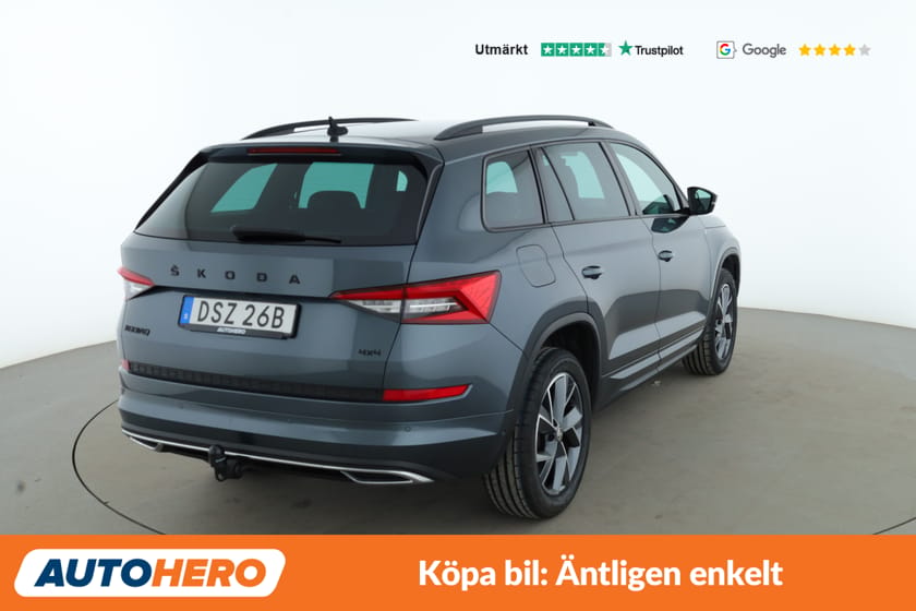 Bild 4 av Škoda Kodiaq 2.0 TDI Sportline 4x4 / Värmare, Canton, CarPlay