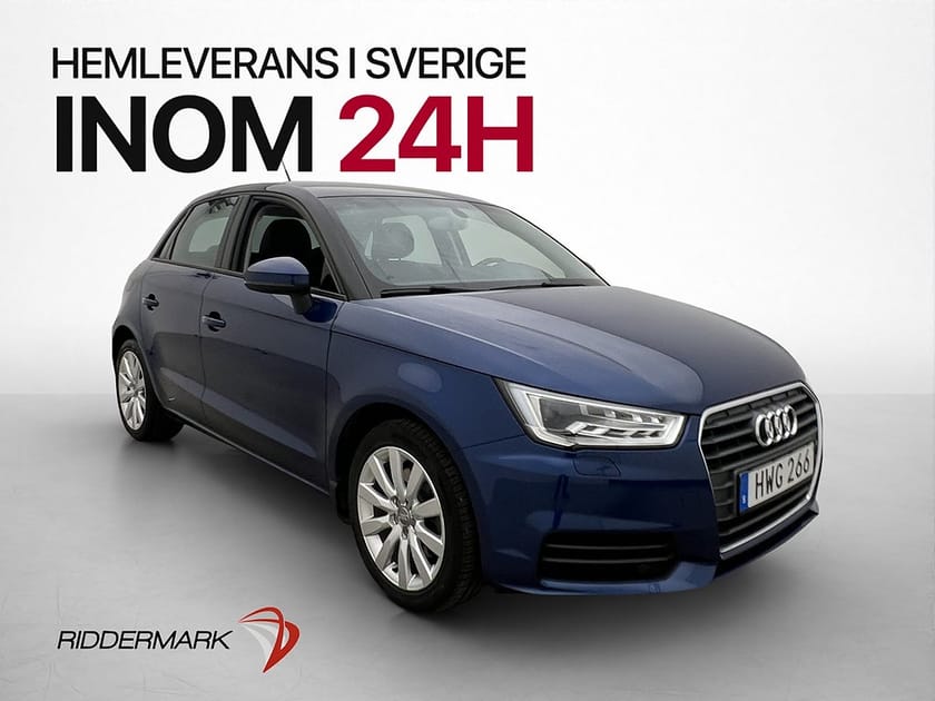 Bild 1 av Audi A1 Sportback 1.4 TFSI 125hk 1 Brukare M&K-Värmare