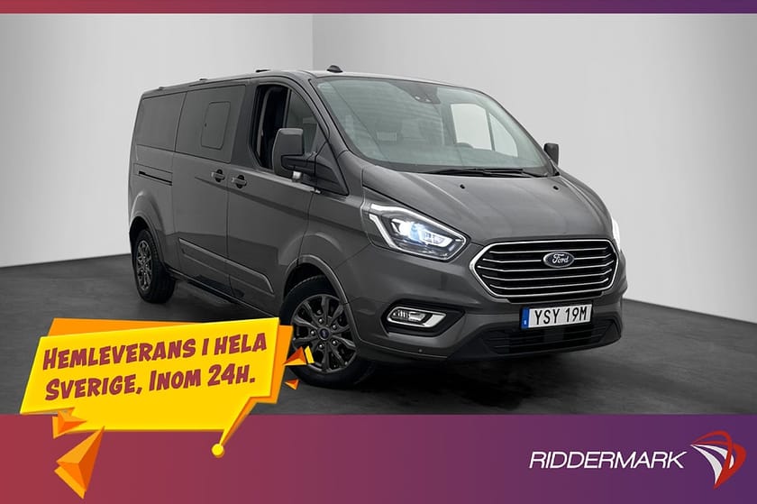 Bild 3 av Ford Tourneo Custom 320 Titanium 185hk Värm CARPLAY 9-Sits MOMS