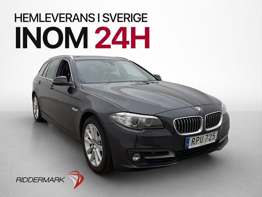 Bild 3 av BMW 520d xDrive Touring 520 184hk Drag Skinn Rattvärme P-Sensorer
