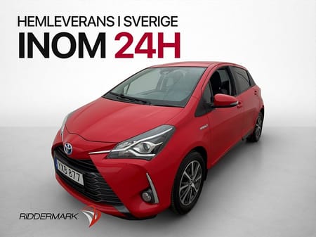 Toyota Yaris Hybrid e-CVT 101hk Y20 M/K-Värmare  Kamera Navi