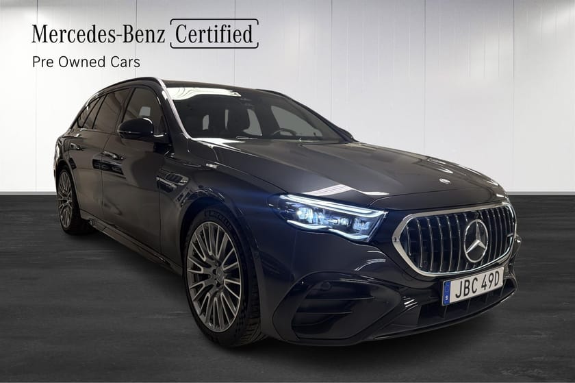Bild 2 av Mercedes-Benz AMG E 53 HYBRID T 4MATIC+ Pano/Drag/P-Värme/Ride control