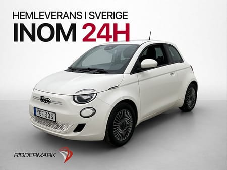 Fiat 500e 95hk 23.7kWh Keyless Bluetooth Lane Assist AC