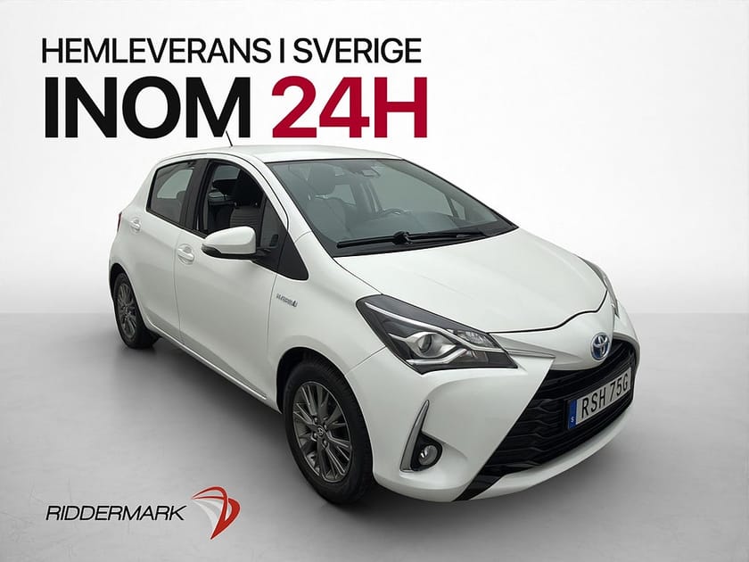 Bild 1 av Toyota Yaris Hybrid 101hk Active Motorvärmare Kamera
