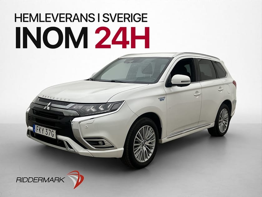 Bild 3 av Mitsubishi Outlander PHEV AWD 224hk Business 360° Skinn Drag