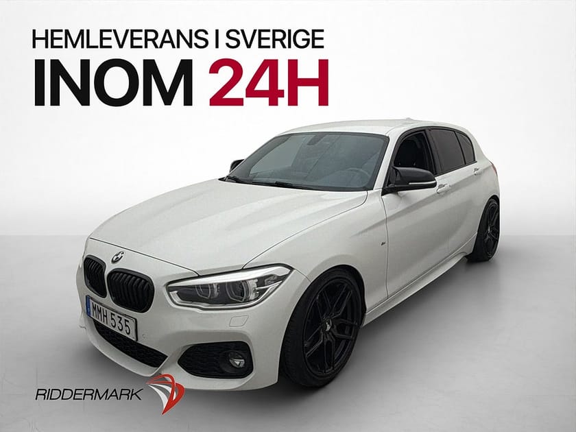 Bild 4 av BMW 118i Steptronic M Sport Skinnklädsel Shadowline 136hk