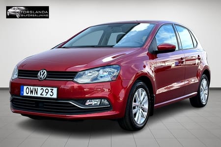 Volkswagen Polo 5-dörrar 1.2 TSI 90hk Manuell V-hjul Nyservad