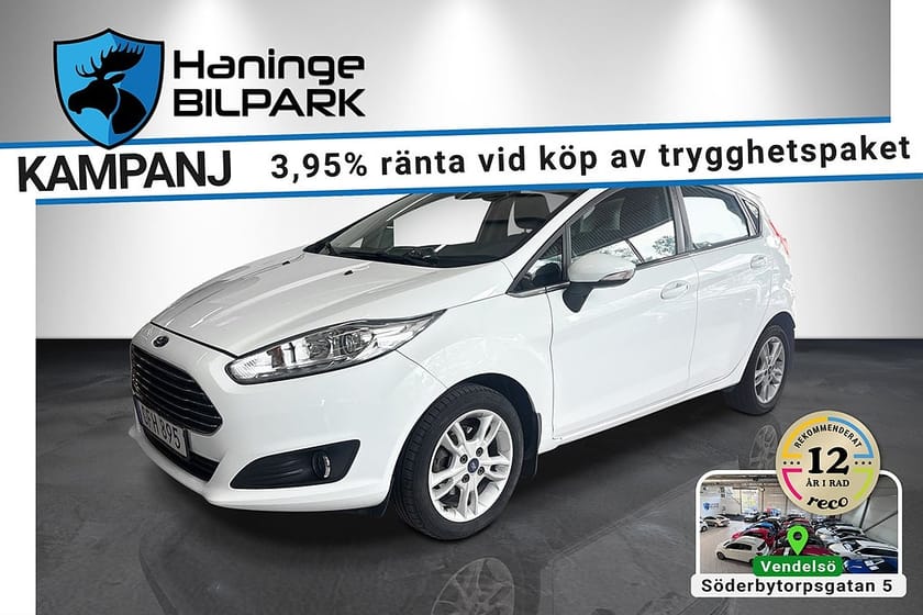 Bild 1 av Ford Fiesta 1.0EB Titanium Eu6 /1-ÄGARE /NY-KAMREM /SUPERDEAL 3,95%