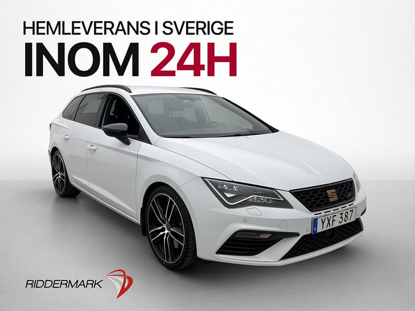 Bild 1 av SEAT León Cupra ST 2.0 TSI 4Drive 300hk Milltek Beats Navi