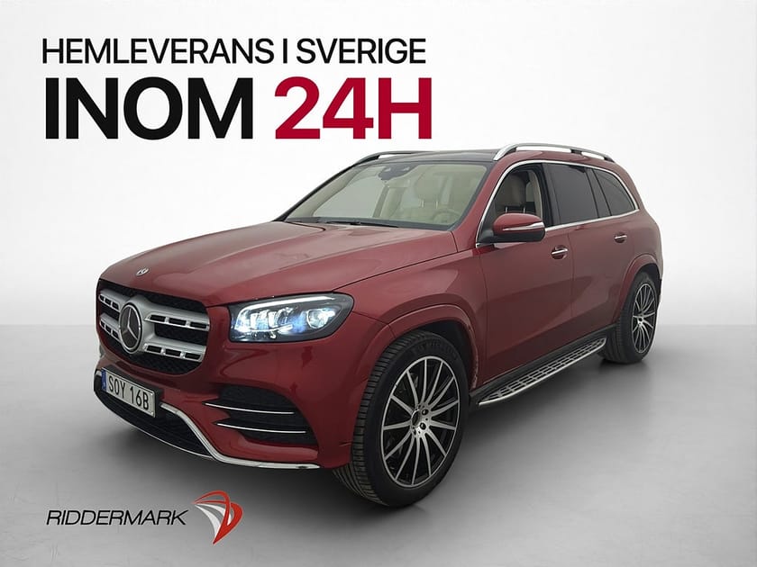 Bild 3 av Mercedes-Benz GLS 400 d 4MATIC 4M AMG 7-Sits Pano Drag Burm Massage