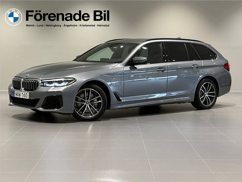 Bild 1 av BMW 530e xDrive Touring M Sport Drag Hi-Fi Rattvärme