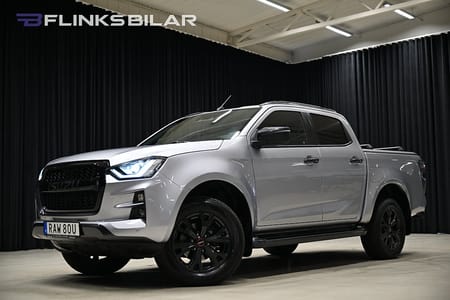 Isuzu D-Max Crew Cab 163HK Automat|Dubbelhytt|Rolltop|Drag|Värmare|Leasbar