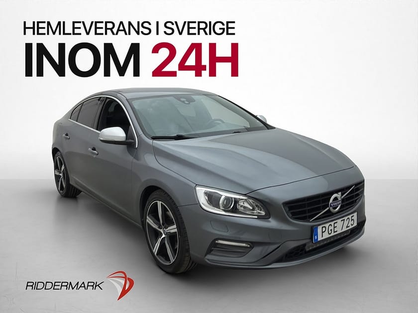 Bild 3 av Volvo S60 T3 152hk R-Design VOC Värmare Nyservad Nybes
