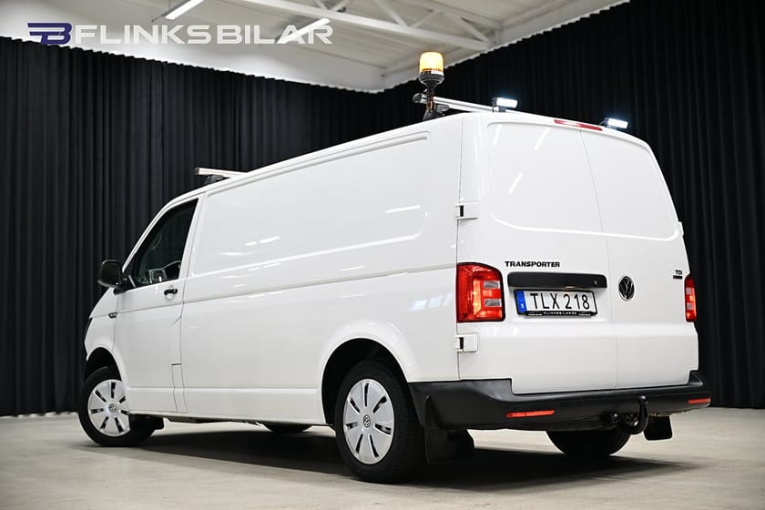 Bild 4 av Volkswagen Transporter 4Motion 150HK L2|V-Inredd|Drag|Värmare|EnÄgare|SeUtr!!