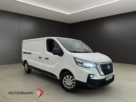 Nissan Primastar L2 Värmare Drag B-Kamera V-Inr CARPLAY Moms